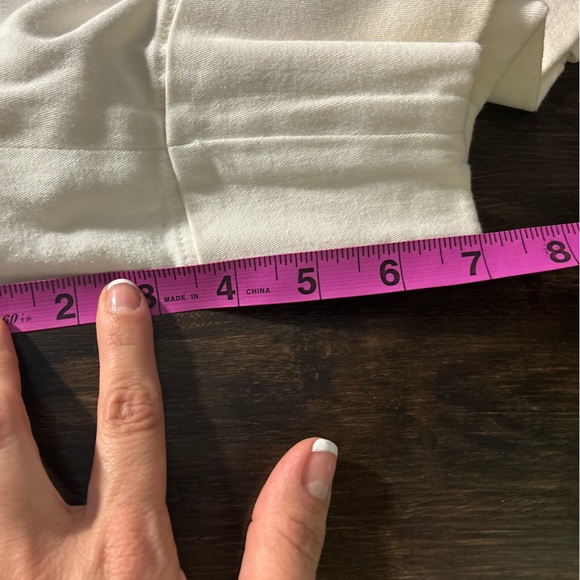 Women’s white Cache Shorts size 4 - Picture 4 of 5